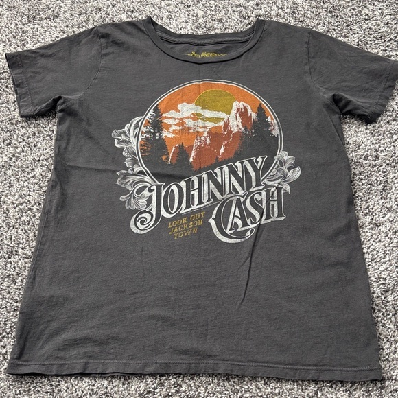 Rowdy Sprout Other - EUC Rowdy Sprout Johnny Cash Tee Size 10